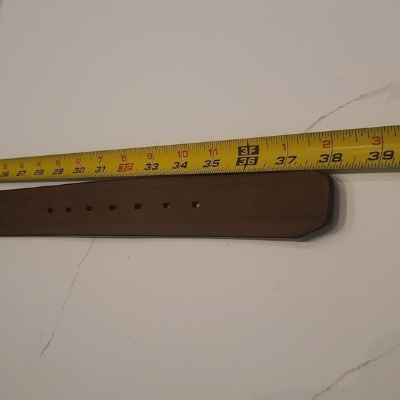 Levi's Belt Synthetic Leather Dark Brown/Black Belt Men's Small 30-32 - Picture 9 of 9